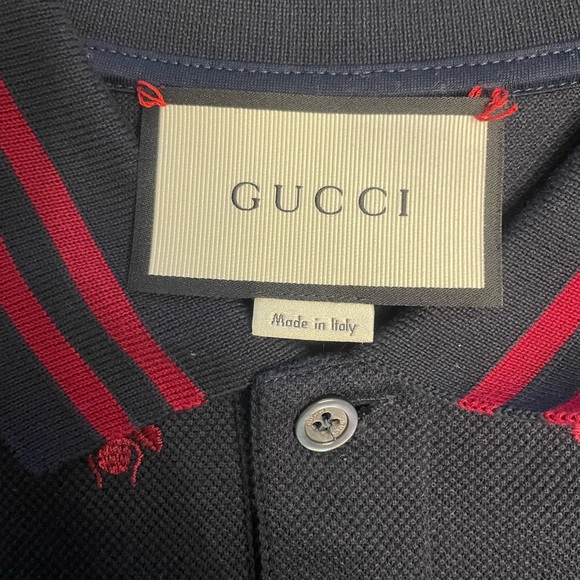 Men’s Gucci golf shirt - Picture 3 of 3